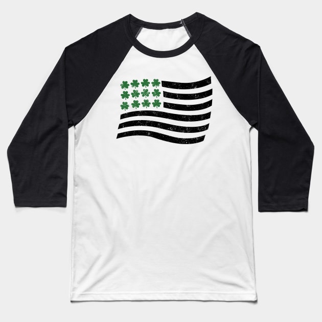 St. Patrick's Day Baseball T-Shirt by KsuAnn